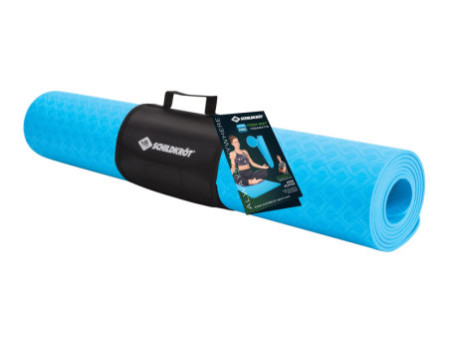 SCHILDKRÖT Tapis de yoga, 4 mm, bleu clair