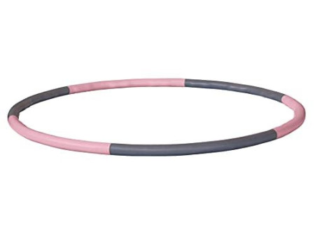 SCHILDKRÖT Cerceau de fitness, 900 mm, gris/rose