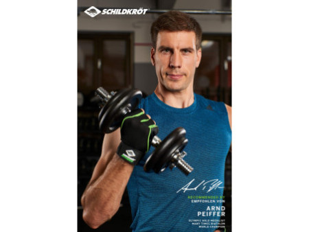 SCHILDKRÖT Gants de fitness 'Pro', taille S-M