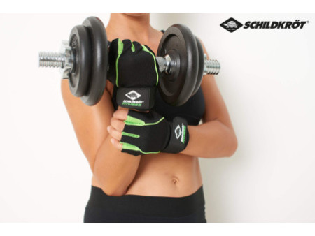 SCHILDKRÖT Gants de fitness 'Pro', taille S-M