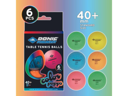 DONIC SCHILDKRÖT Balle de tennis de table 'Color Popps'