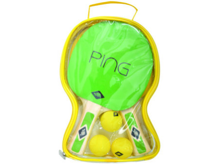 DONIC SCHILDKRÖT Set de tennis de table, vert/jaune
