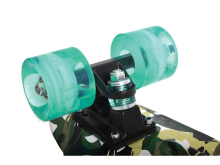 SCHILDKRÖT Skateboard rétro Free Spirit Camouflage