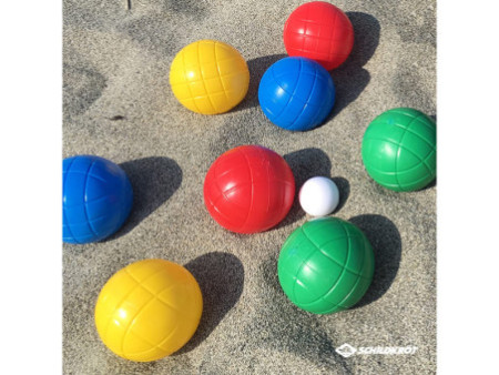SCHILDKRÖT Set de boules de pétanque, plastique, assorti