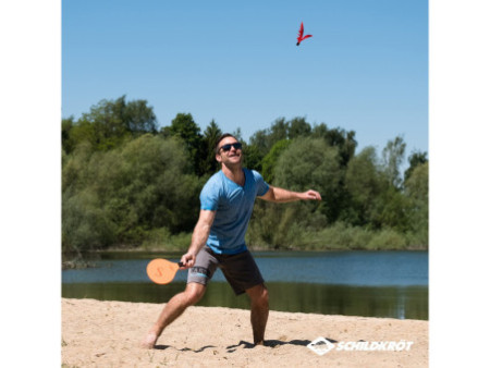 SCHILDKRÖT Set de jazzminton, orange / grün