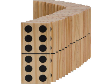 SCHILDKRÖT Domino géants, le jeu classique en grand format