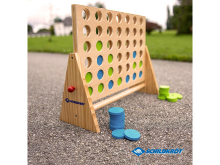SCHILDKRÖT 4 à la suite, jeu classique en bois