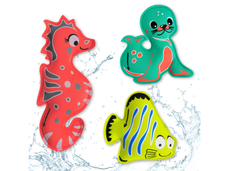 SCHILDKRÖT Petits animaux de plongée en néoprène, set de 3