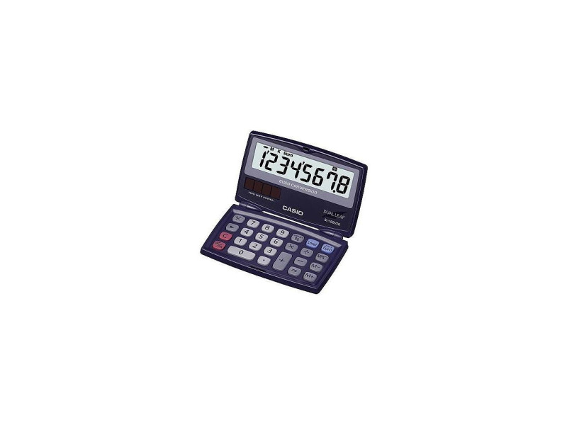 CASIO calculatrice de poche SL-100 VER,alimentation solaire/