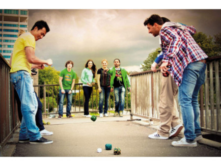 SCHILDKRÖT Crossboules Crossboccia, pack famille Race Arrows