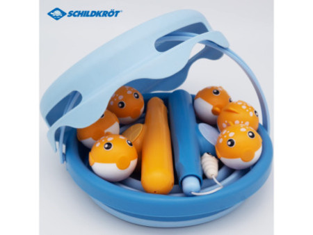 SCHILDKRÖT Pêche à la ligne 'Fishing Game', bleu / orange