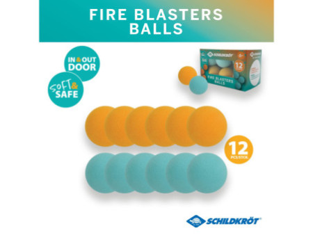 SCHILDKRÖT Balle de rechange Fire Blaster, assorti