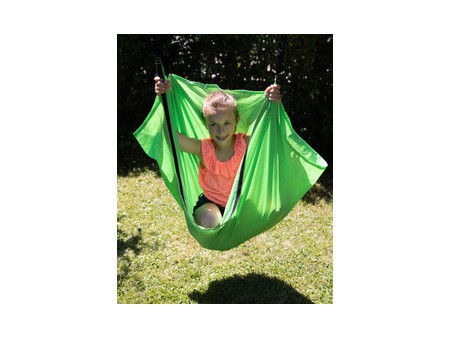 SCHILDKRÖT Balançoire hamac, polyester, vert