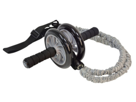 SCHILDKRÖT Set Rouleau AB & extenseur, noir / gris