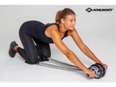 SCHILDKRÖT Set Rouleau AB & extenseur, noir / gris