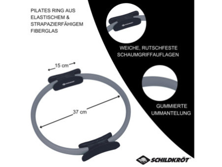 SCHILDKRÖT Anneau de Pilates, fibre de verre, anthracite
