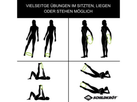 SCHILDKRÖT Anneau de Pilates, fibre de verre, anthracite