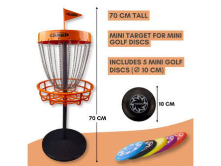 SCHILDKRÖT Guru Disc Golf Set de mini panier de basket