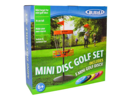 SCHILDKRÖT Guru Disc Golf Set de mini panier de basket