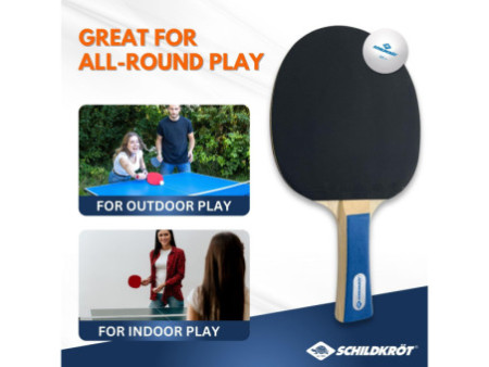 SCHILDKRÖT Kit tennis de table Hobby, pour 4 joueurs