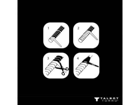 TALBOT torro Grip basique AIRPRO GRIP, noir
