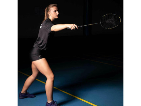 TALBOT torro Raquette de badminton Arrowspeed 199,noir/jaune