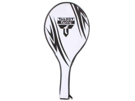 TALBOT torro Housse de raquette de badminton 3/4, noir/blanc