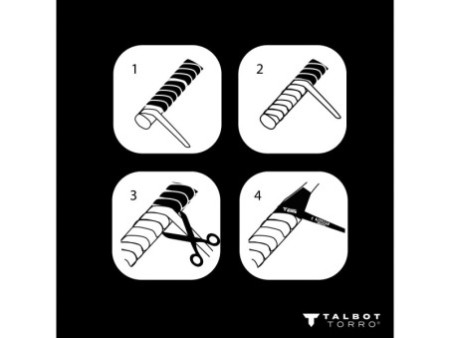 TALBOT torro Sur-grip Overgrip, blister de 3