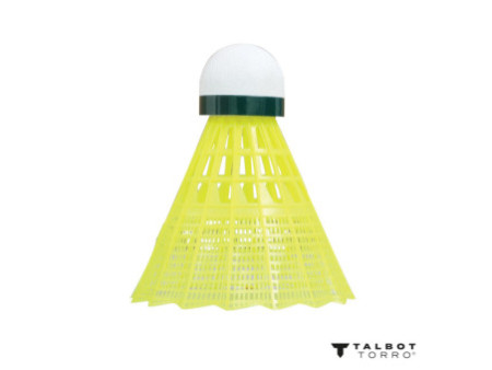 TALBOT torro Volant de badminton Tech 450, lent, jaune/vert
