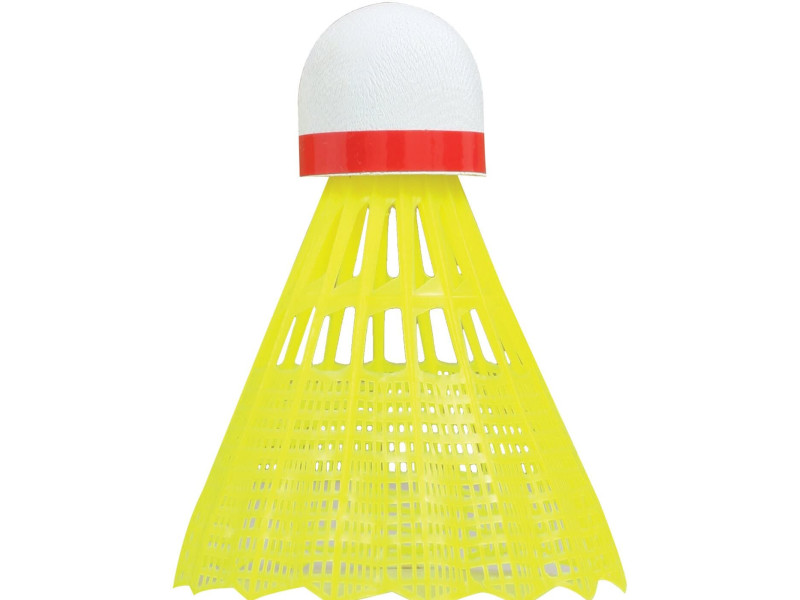 TALBOT torro Volant de badminton Tech350, rapide,jaune/rouge