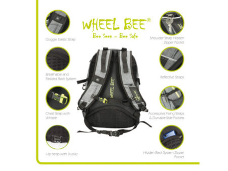 WHEEL BEE Sac à dos de loisirs Revolution, gris