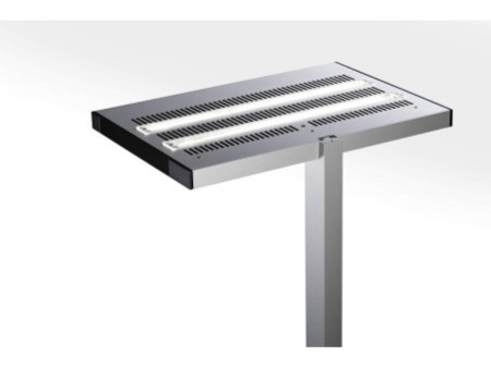 Hansa Lampadaire VITAWORK 17, argent métallique / noir