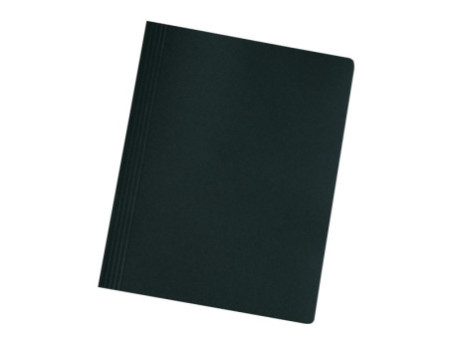 herlitz Chemise à lamelle easyorga, A4, carte lustrée, noir