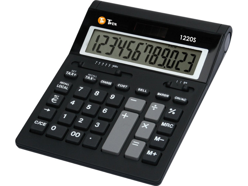 TWEN calculatrice de bureau 1220 S