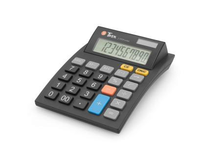 TWEN calculatrice de bureau J-1010 solar,