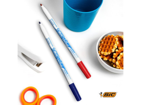 BIC Marqueur pour tableau blanc Velleda 1721, pointe ogive,