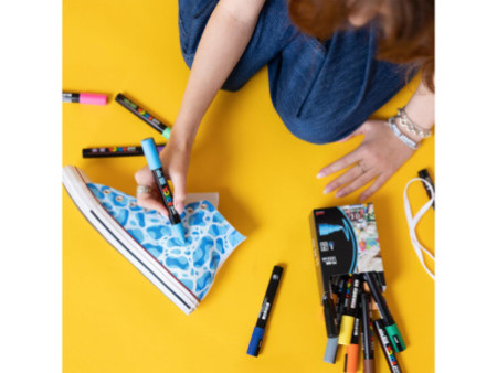 POSCA Marqueur à pigment PC-8K, bleu foncé