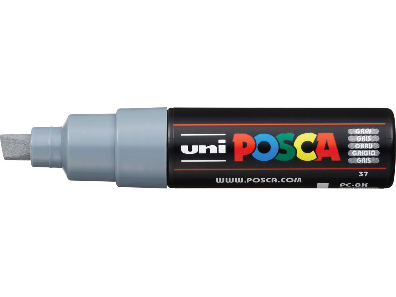 POSCA Marqueur à pigment PC-8K, gris