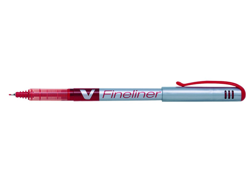 PILOT Stylo feutre Fineliner, rouge