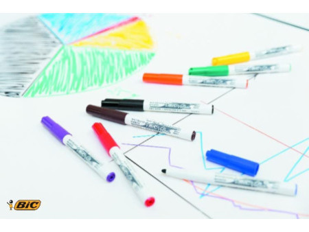 BIC Marqueur pour tableau blanc Velleda 1741, pointe ogive
