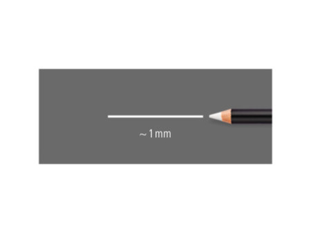 STAEDTLER Marqueur permanent Lumocolor glasochrom, noir