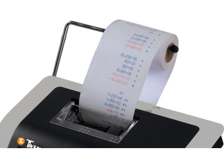 TWEN Calculatrice imprimante 120 PD, gris / noir