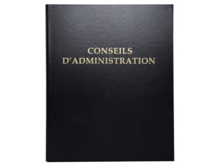 EXACOMPTA Reliure 'Conseils d'Administration' avec recharge