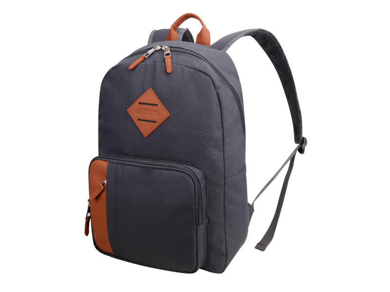 BESTLIFE School Sac à dos pour laptop COL-CAKE, gris
