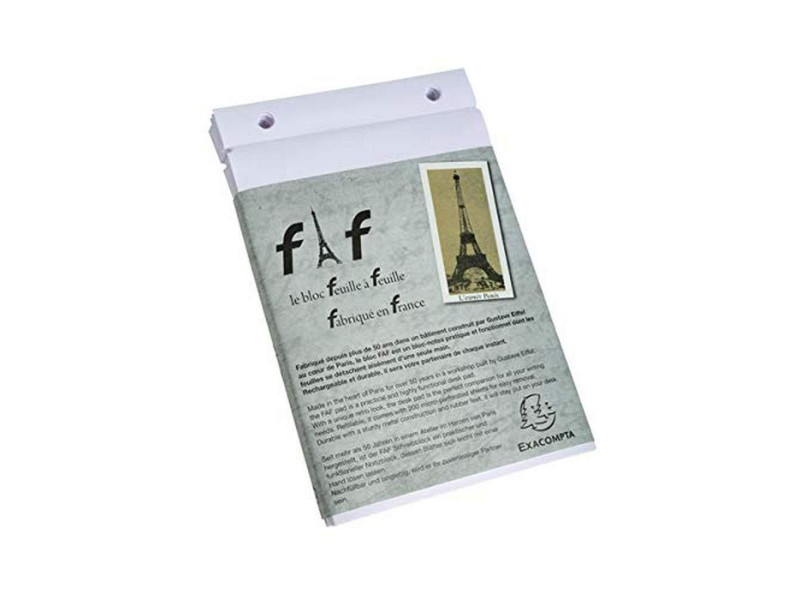 EXACOMPTA Recharge de feuilles 'BLOC FAF', no.4, uni