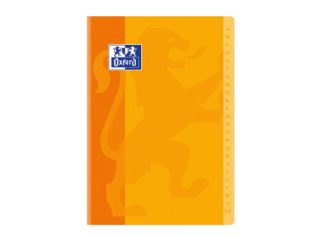 Oxford Carnet répertoire, broché, A4