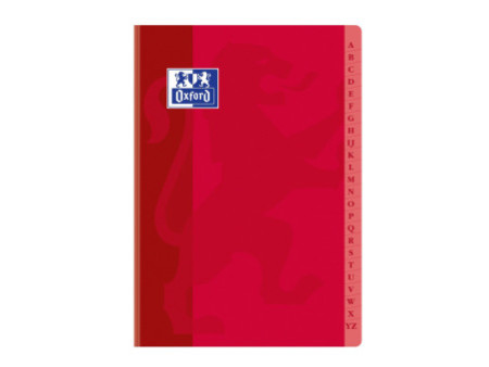 Oxford Carnet répertoire, broché, A4