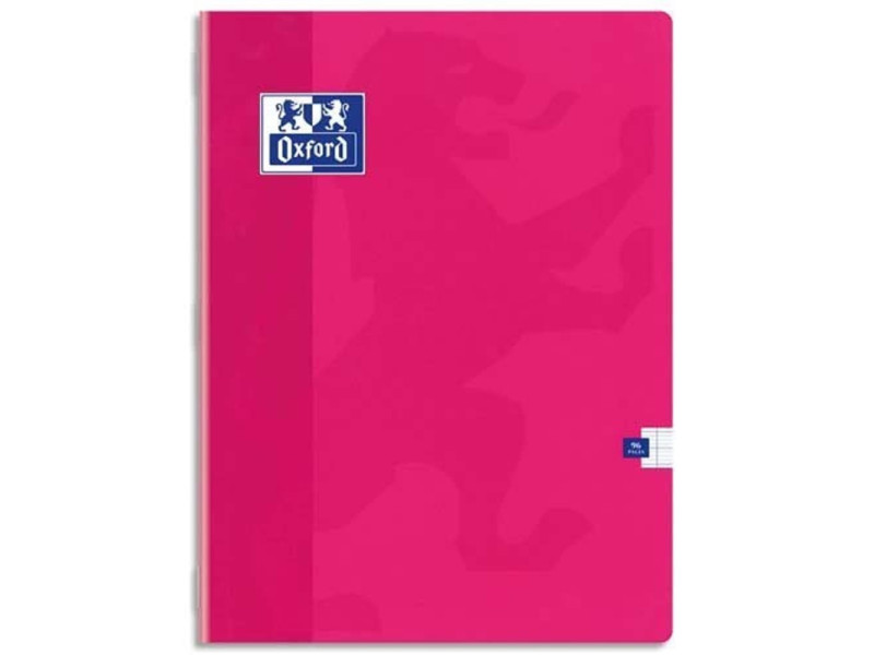 Oxford Cahier piqûre, 170 x 220 mm, quadrillé 5x5, 96 pages