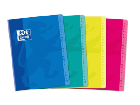 Oxford Carnet répertoire, piqûre, 170 x 220 mm