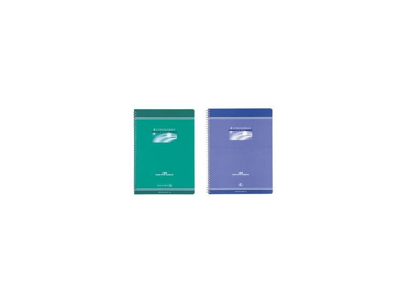 CONQUERANT SEPT Carnet reliure intégrale, 110 x 170 mm